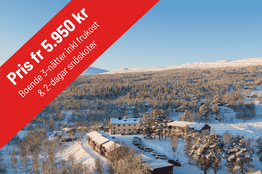 Skoterpaket Skilodge Tänndalen