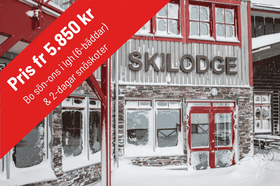 Skoterpaket Skilodge Tänndalen